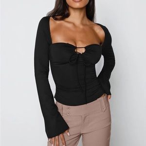 TIGER MIST BLACK LONG SLEEVE NWT